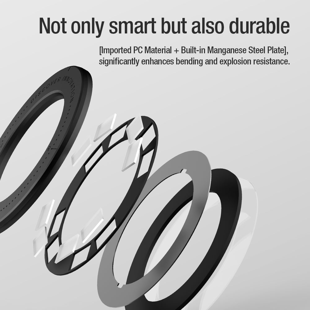 NILLKIN 2Pcs SnapHold Ultra Magnetic Sticker Self-adhesive Wall Mount Holder NILLKIN 2Pcs SnapHold Ultra Magnetic Sticker Self-adhesive Wall Mount Holder